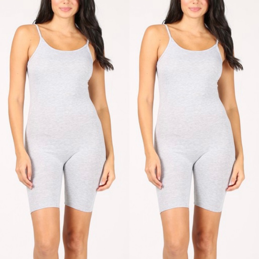 Spaghetti Strap Bodycon Romper